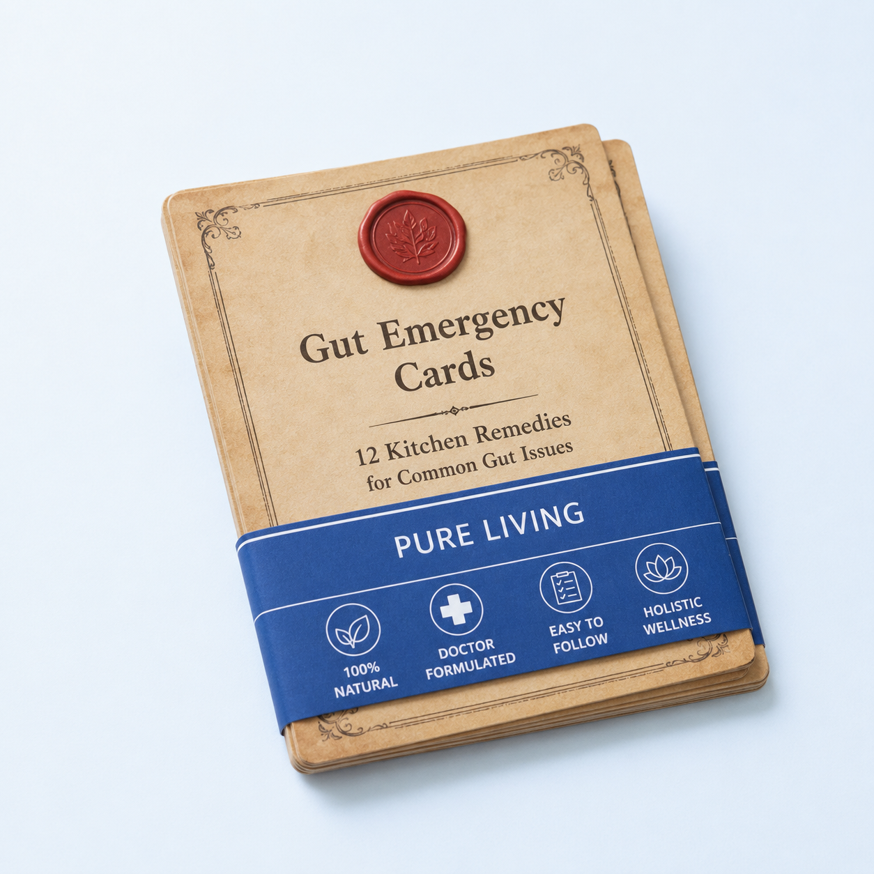 Gut Emergency Cards: 12 Remedies for Common Gut Issues — Pure Living