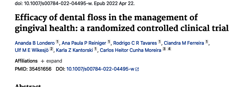 Londero AB et al., Clin Oral Investig, 2022 — PMID 35451656