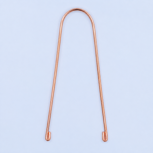 Stainless Steel Tongue Scraper (U-Shaped)