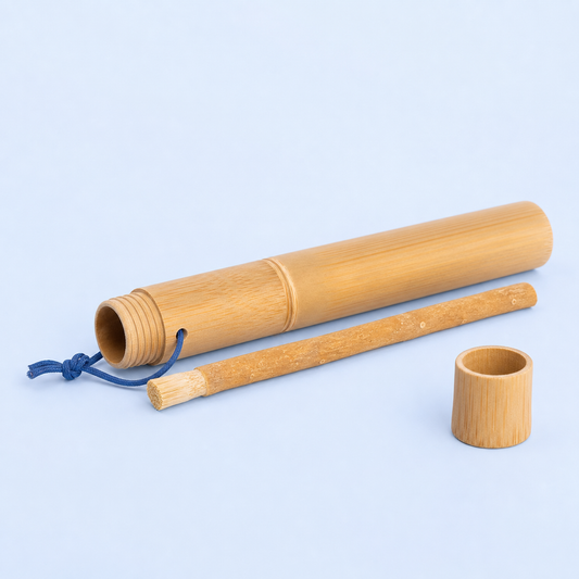 Bamboo Travel Case for Miswak — Pure Living