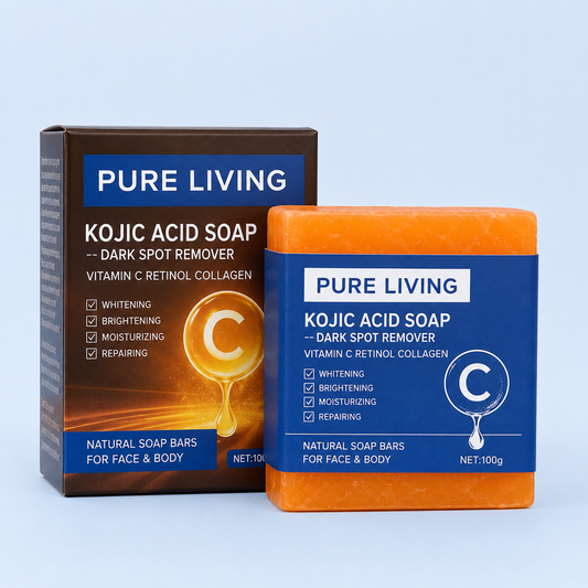 Kojic Acid & Turmeric Soap for Dark Spots — Pure Living