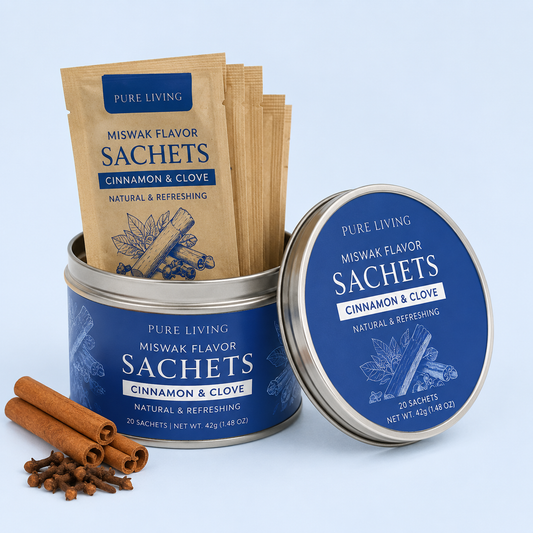 Miswak Flavor Sachets - Cinnamon & Clove 10pc — Pure Living