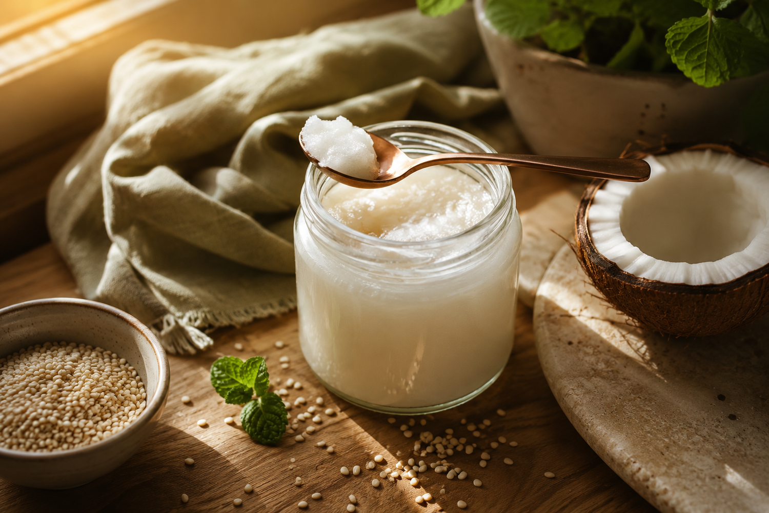 Pure Living oil pulling story image