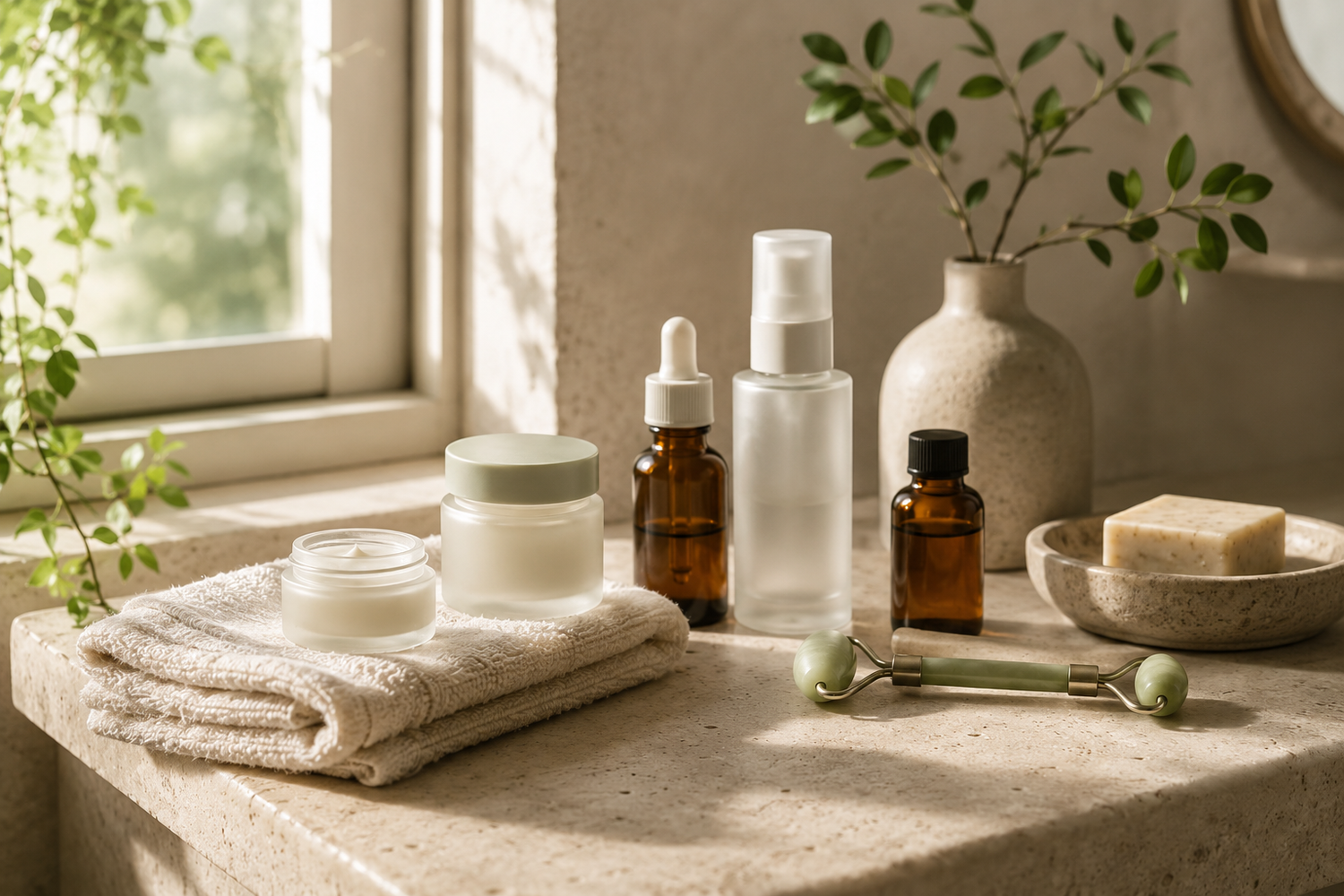 Pure Living skincare ebook story image